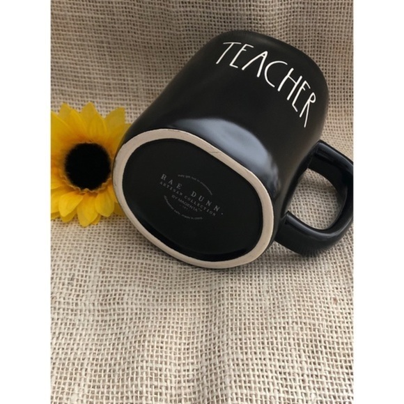 Rae Dunn Black TEACHER Mug - Picture 2 of 3